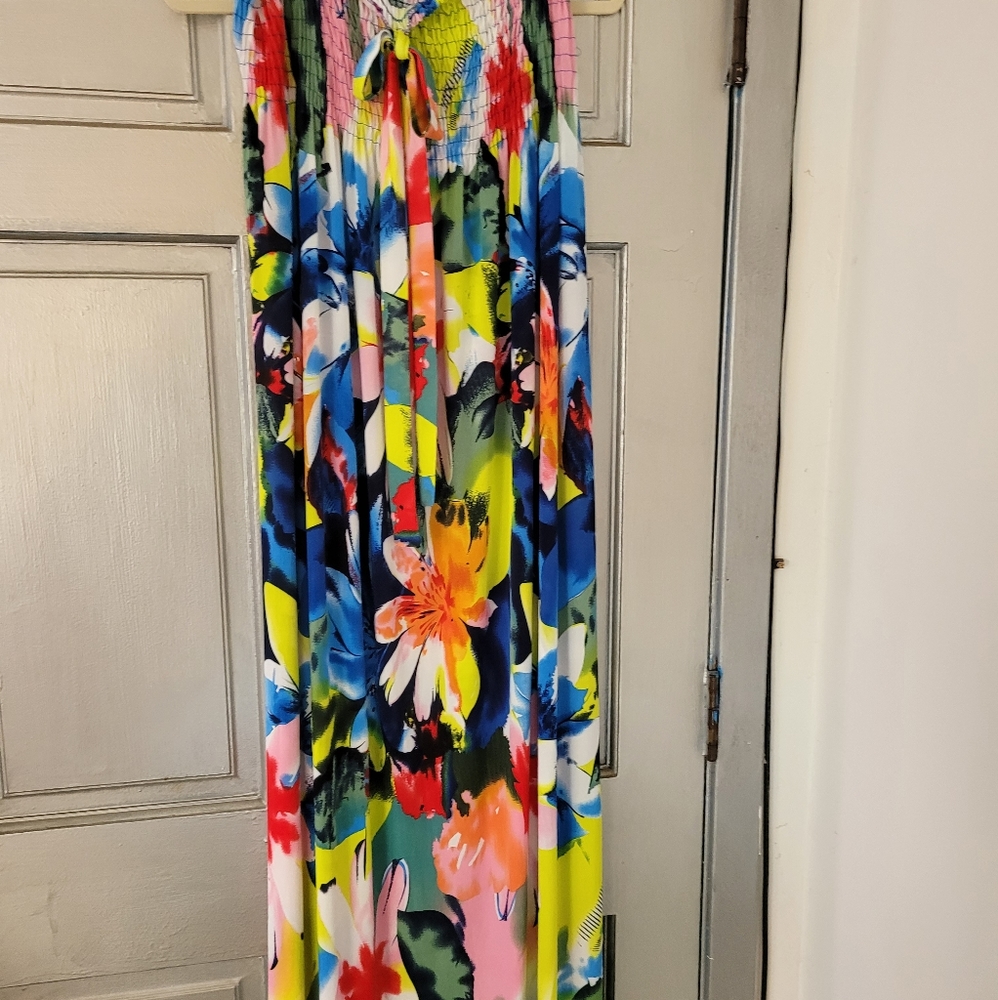 Flower Print Dress
